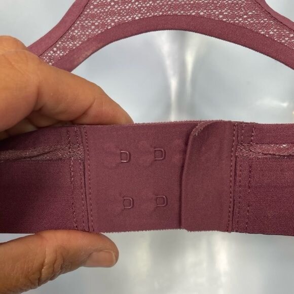 Lululemon Awake To Lace Bra Plumful/Smoky Blush Minimal Seams Molded Cups Sz 32B - Picture 9 of 9